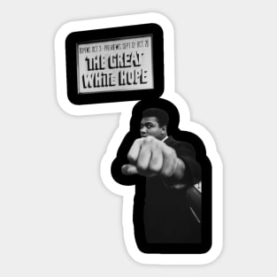 The great hope - Muhammad Ali Sticker